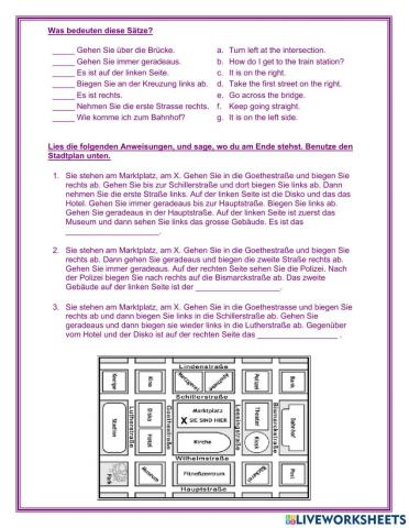 Orientierung in der Stadt