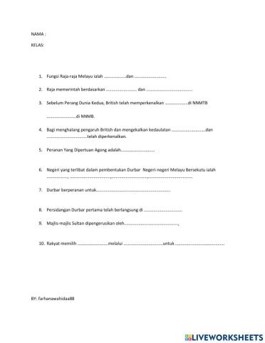 Sejarah tingkatan 5 bab 3