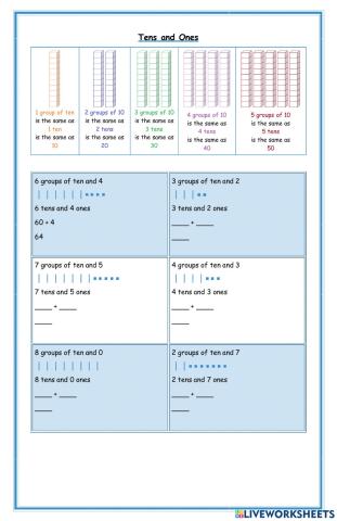 Place Value (Tens & Ones)