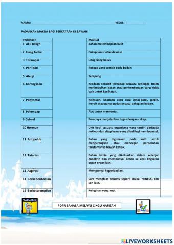 Remaja dan Kebersihan Diri