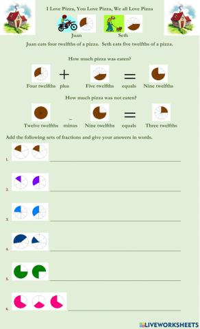 Adding and Subtracting Fractions