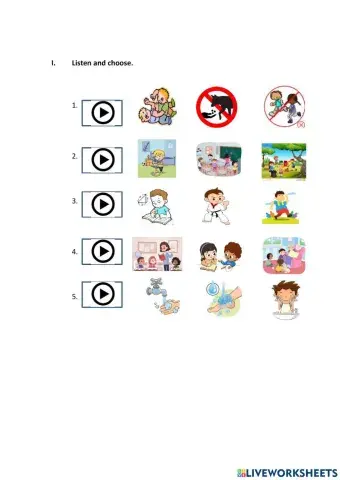 Imperatives listening