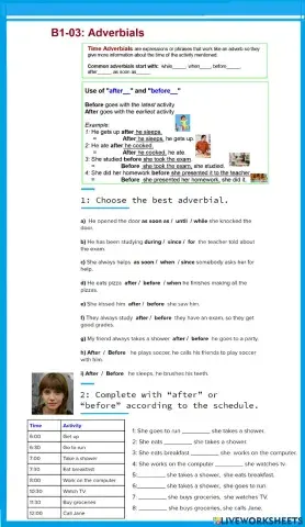 B1-03: Time adverbials