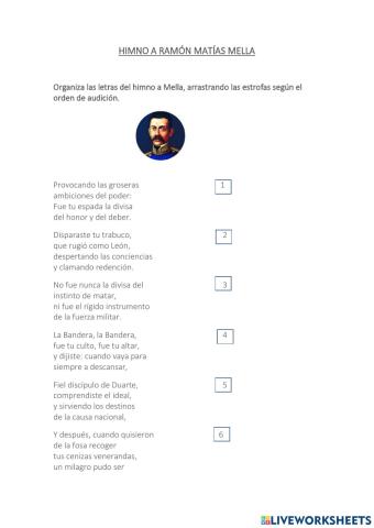 Himno a ramon matias mella