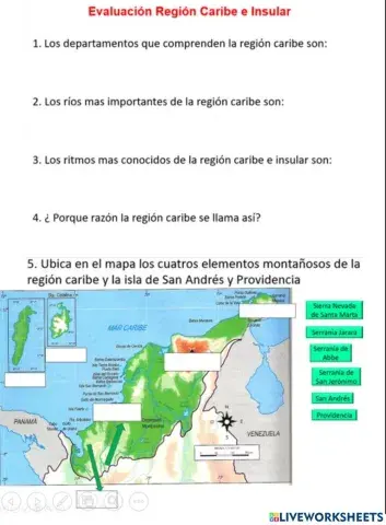 Region Caribe e Insular