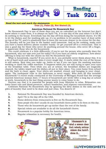 Spotlight 9 Task 9201