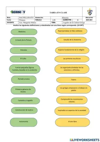 Legados de la cultura griega