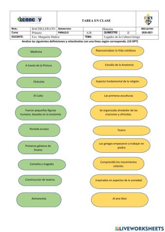 Legados de la cultura griega