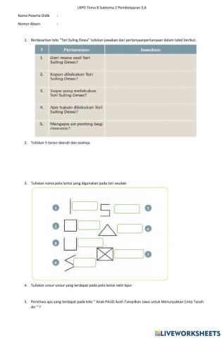 LKPD Tema 8 St 2 Pb 5,6