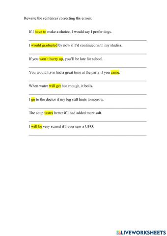 Conditionals (0, 1, 2, 3)