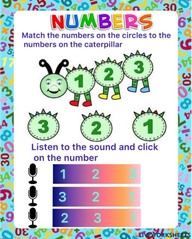 Review Numbers from 1 to 3