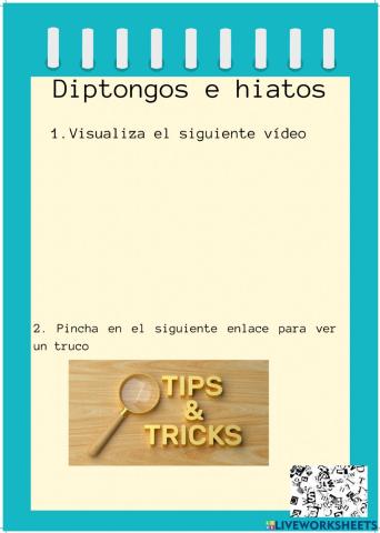 Diptongos e hiatos