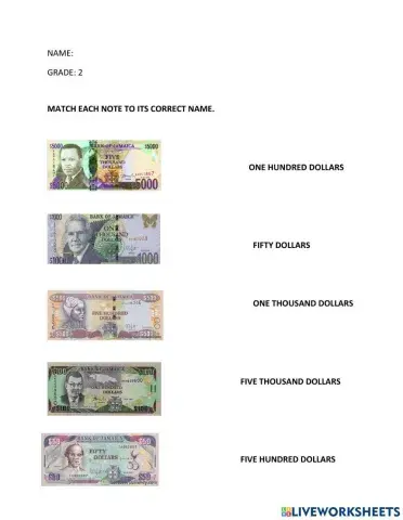 Jamaican Money