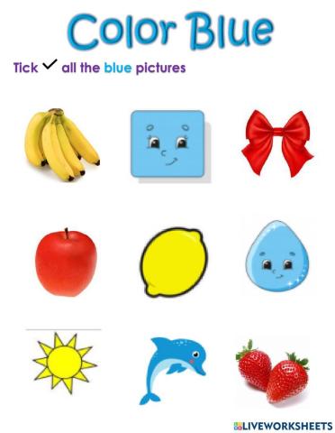 Color blue