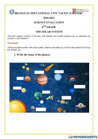 Science Evaluation 2