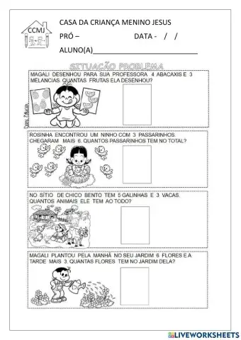 Probleminhas matemáticos