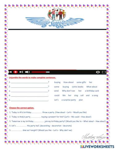 Making Suggestions - Part 1