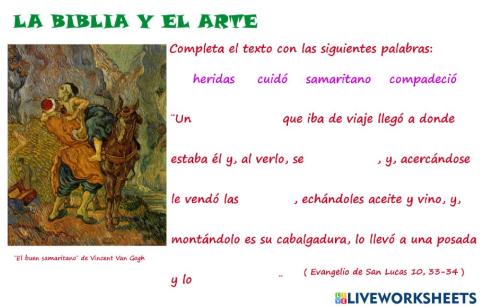 La Biblia y el arte