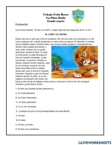 Elementos de la narración