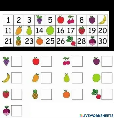 Anota el número oculto