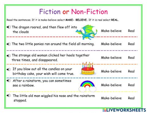 Fiction or Non-Fiction 3 DJ
