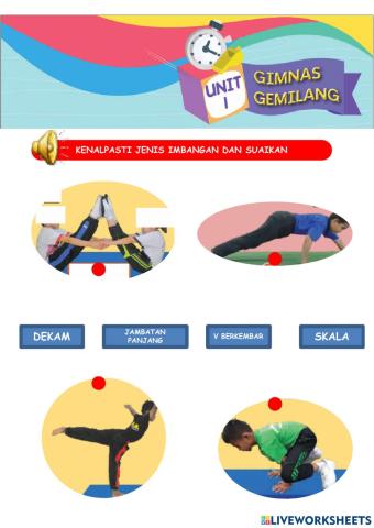 Tahun 3: pendidikan jasmani imbangan