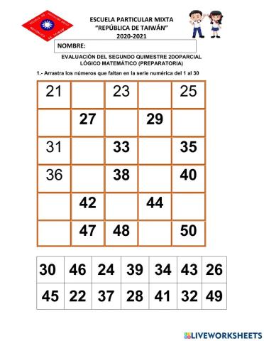 Evaluacion Matematica