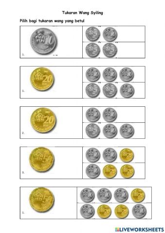 Tukaran Wang Syiling - Matematik KR ppki