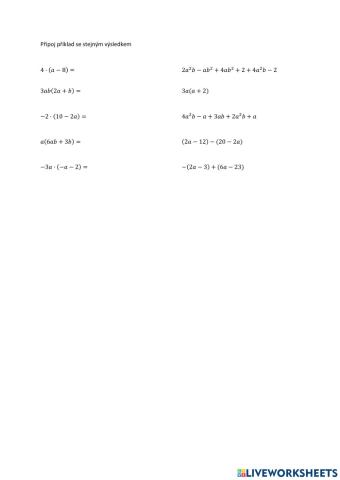 Mnohočleny: součin