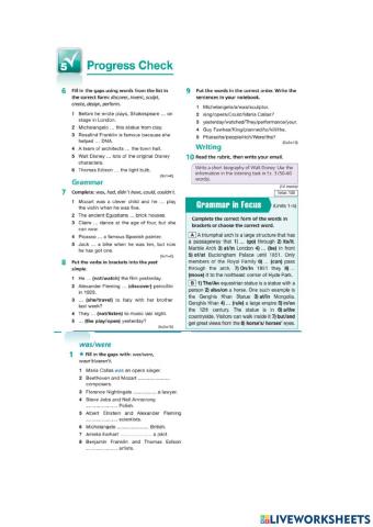 Smartime 1 unit 5 grammar