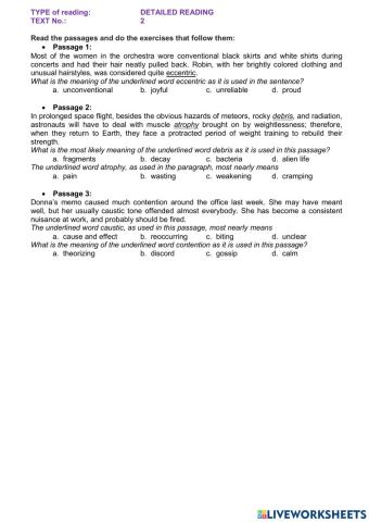 Reading part 4 text 2