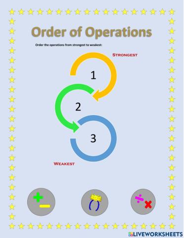 Order of operations