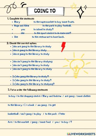 Going to infinitive for purpose