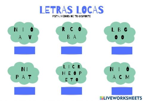 Letras locas