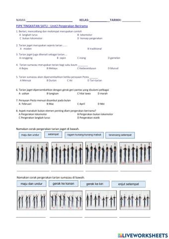 Unit 2:Pergerakan Berirama