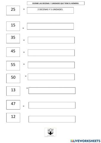 Descomponer un número