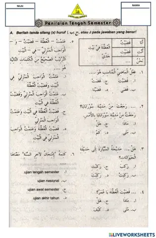 Penilaian Tengah Semester