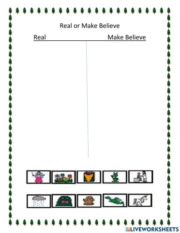 Real or Make Believe