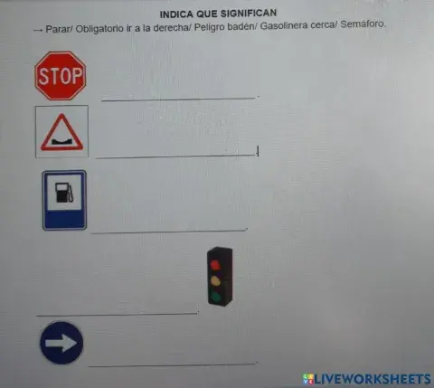 Señales de tráfico