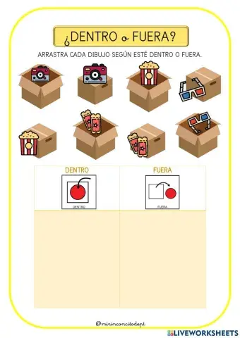 ¿Dentro o fuera?