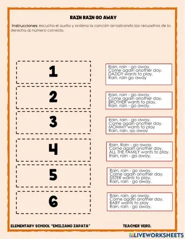 Week 24 rain rain go away