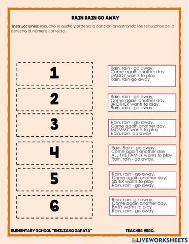 Week 24 rain rain go away