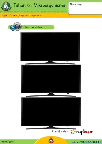 Sains T6 - Proses hidup mikroorganisma