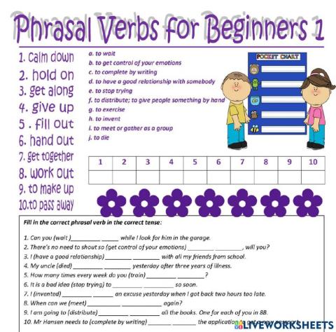 Phrasal Verbs for Beginners