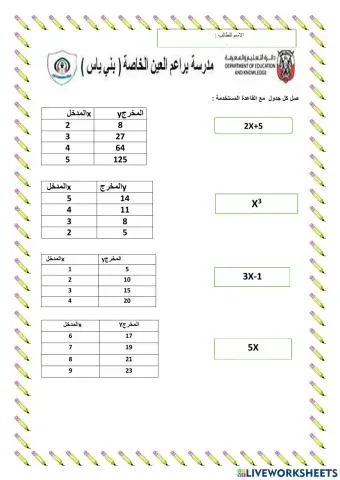 رياضيات سادس