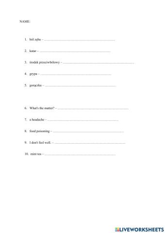 Infections + remedies