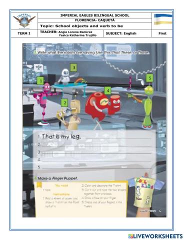 Demostrative adjectives