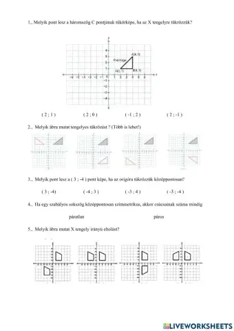 Geometriai transzformációk