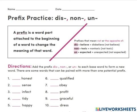 Prefix