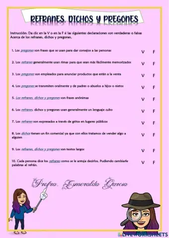 Refranes, dichos y pregones